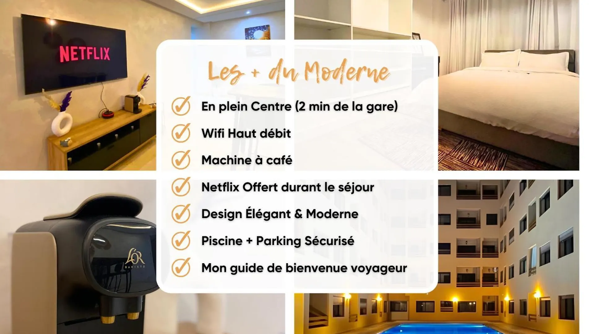 Apartment Le Modern Et Centrale Avec Piscine Et Parking Prive Marrakesh